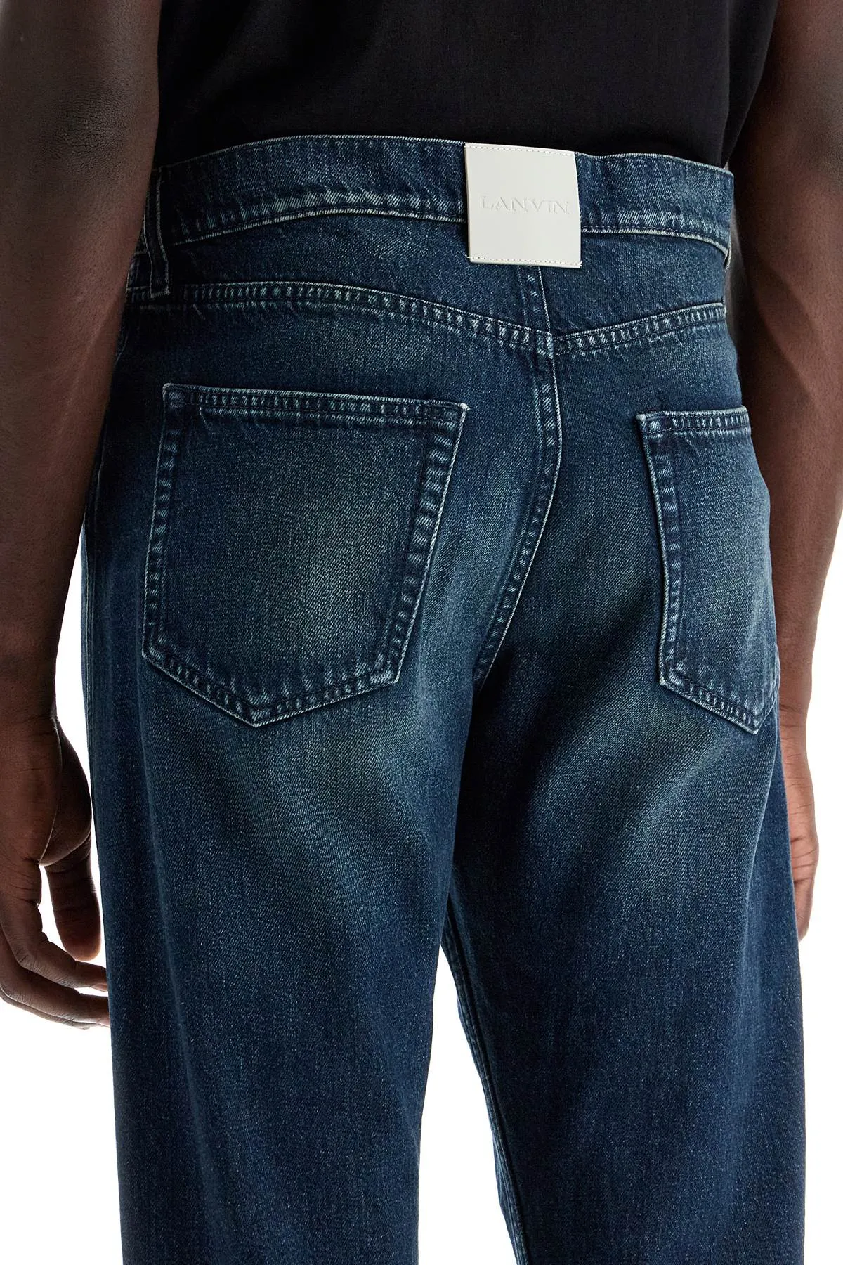 LANVIN jeans with twisted seams