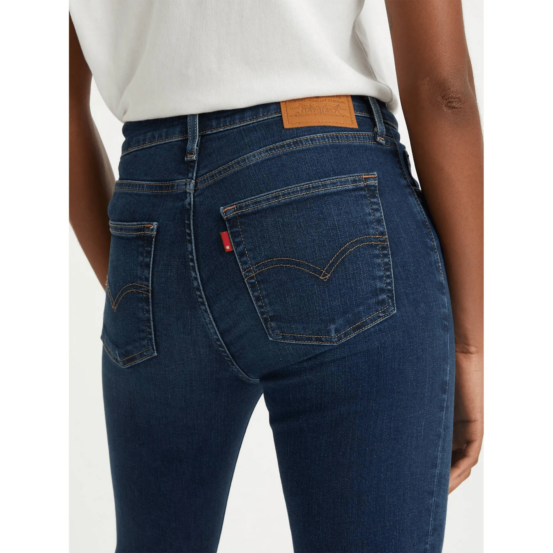 Levi's 724™ High Rise Straight Jeans In Blue Swell