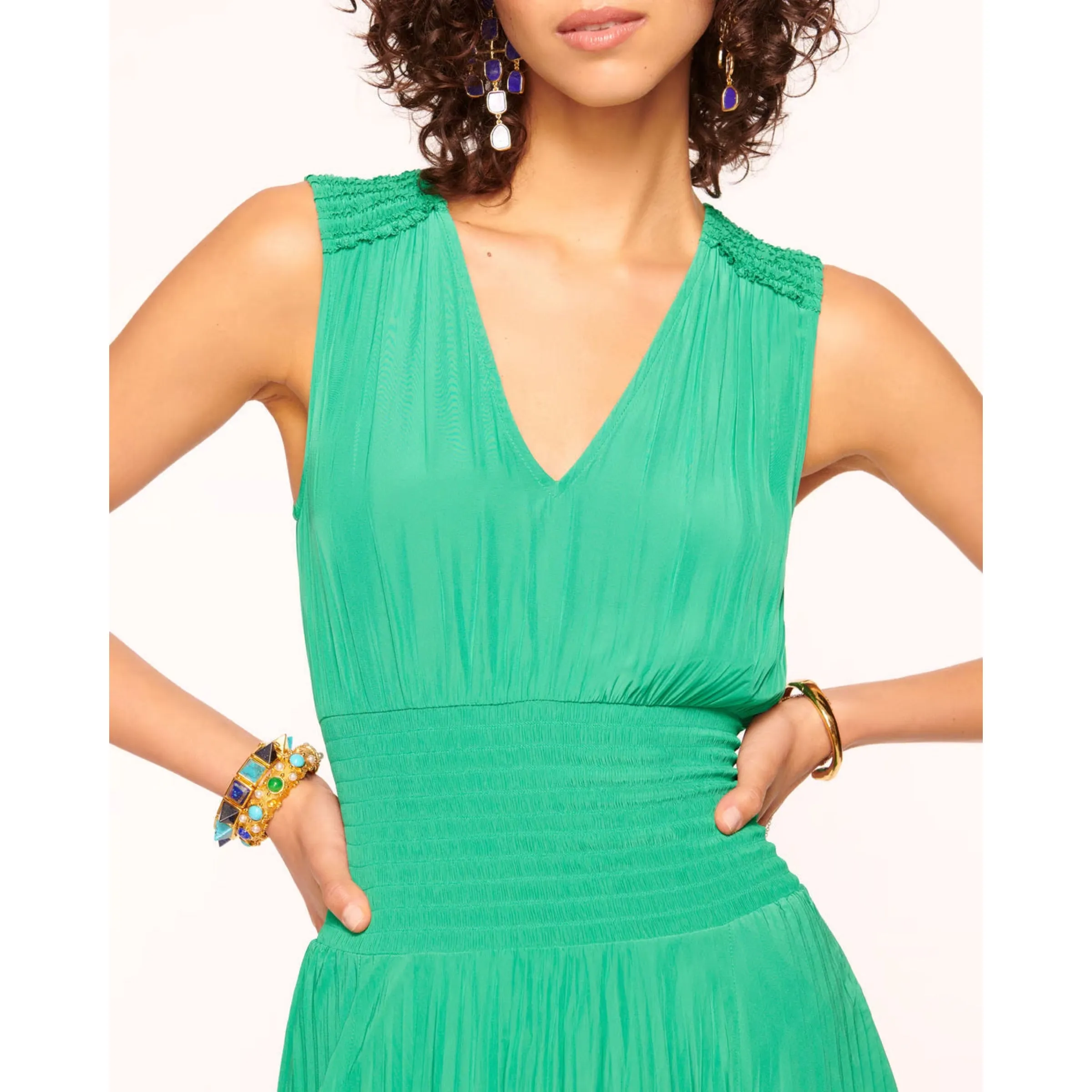 Livia Dress Seagreen