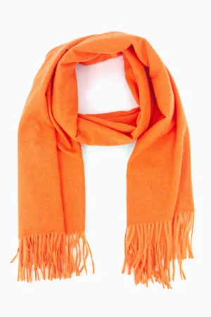 Lucia Heavyweight Scarf - Orange