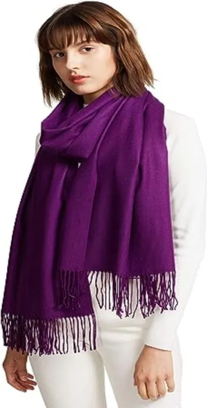 MaaMgic Scarves for Women Pashmina Shawl Wrap Wedding Party Blanket Girls Large Soft Scarves