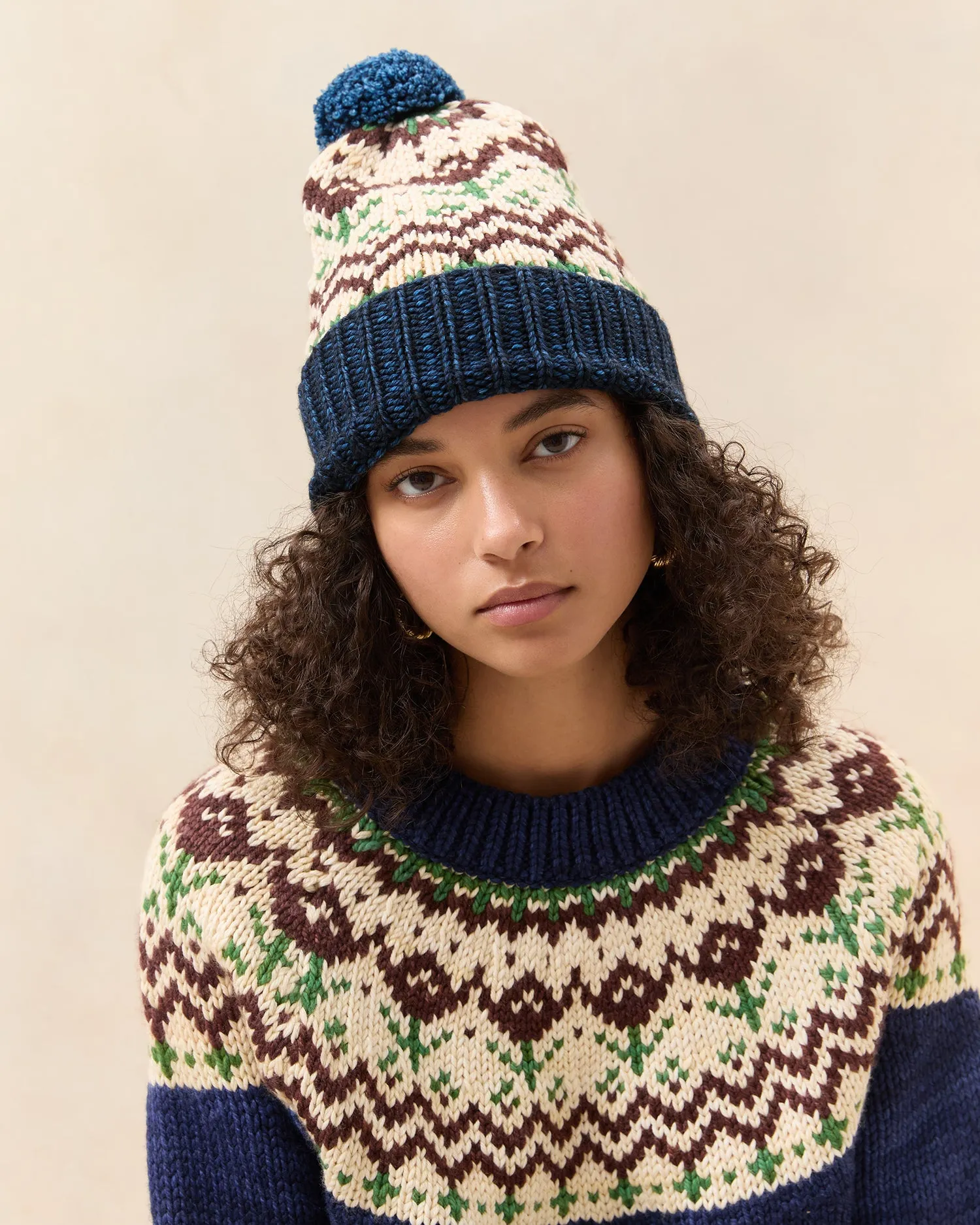 Macelyn Intarsia Beanie