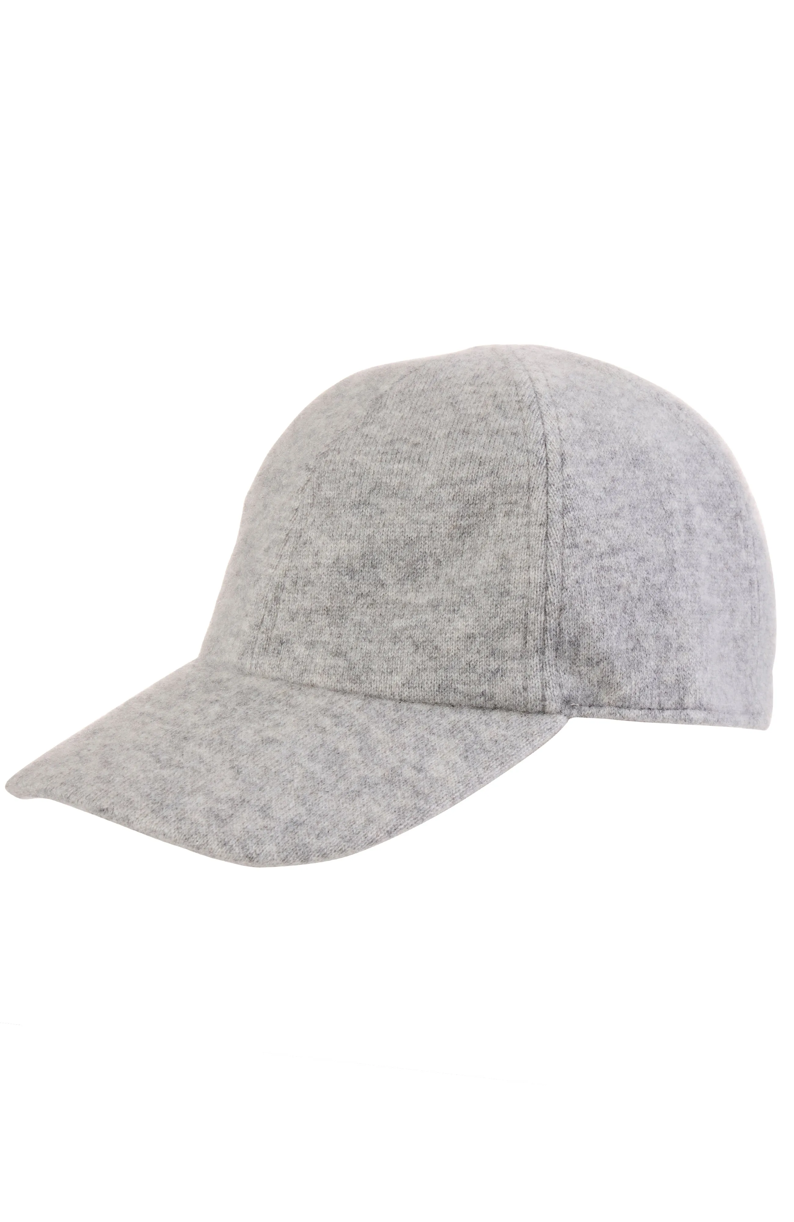 MEN'S CASHMERE KNIT BASEBALL CAP