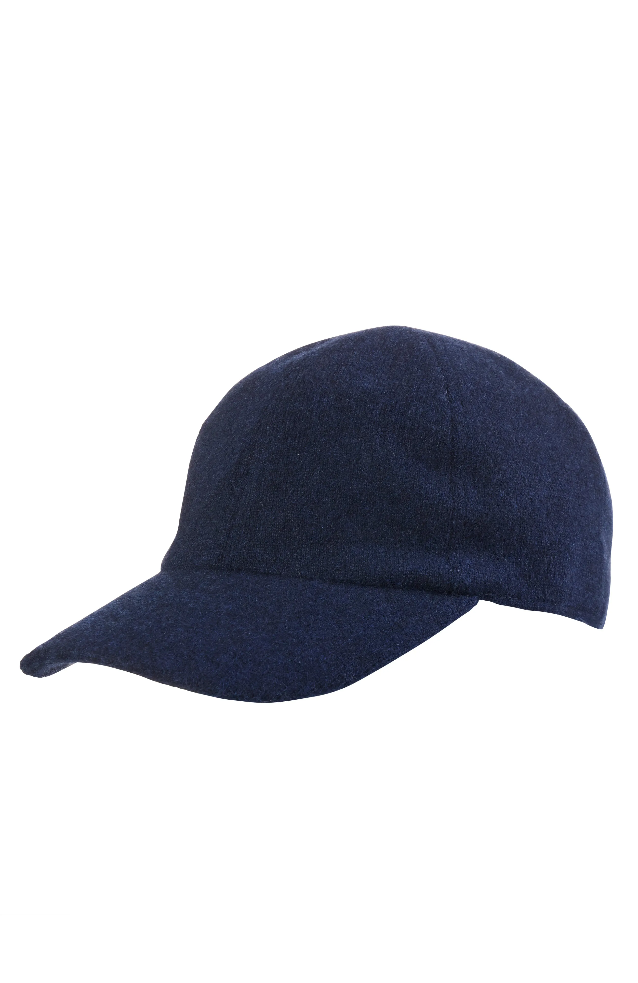 MEN'S CASHMERE KNIT BASEBALL CAP