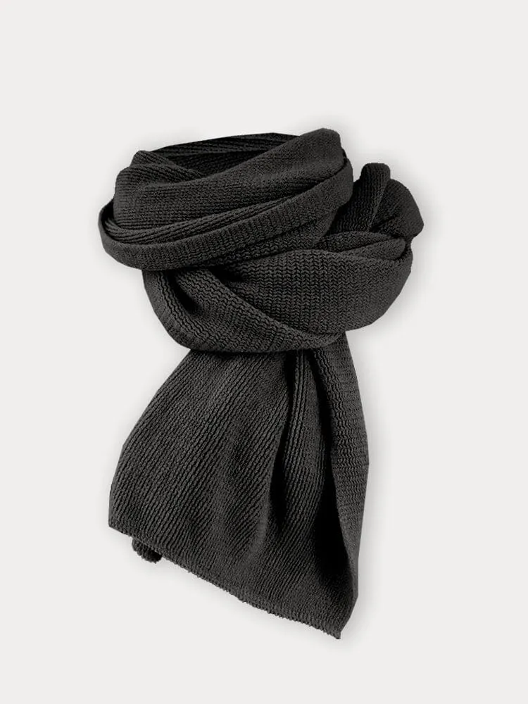 Minimalist Warm Knit Scarf