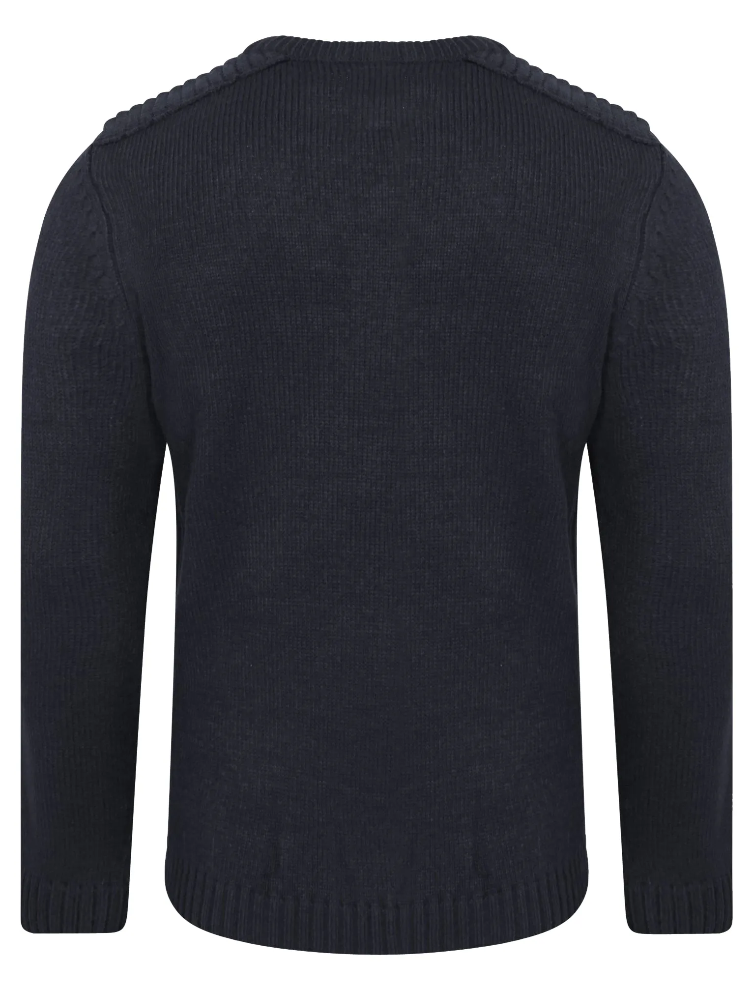 Minos Knitted Jumper in Dark Navy - Kensington Eastside