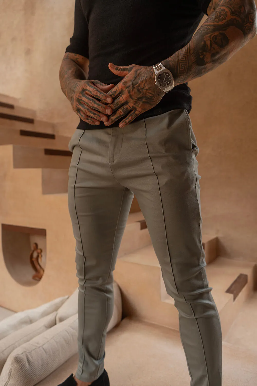 Monte Carlo Trousers - Grey