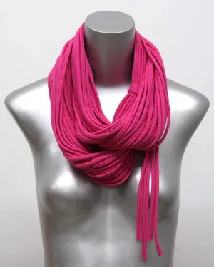 Necklush Chunky Scarf / Hot Pink / Unisex