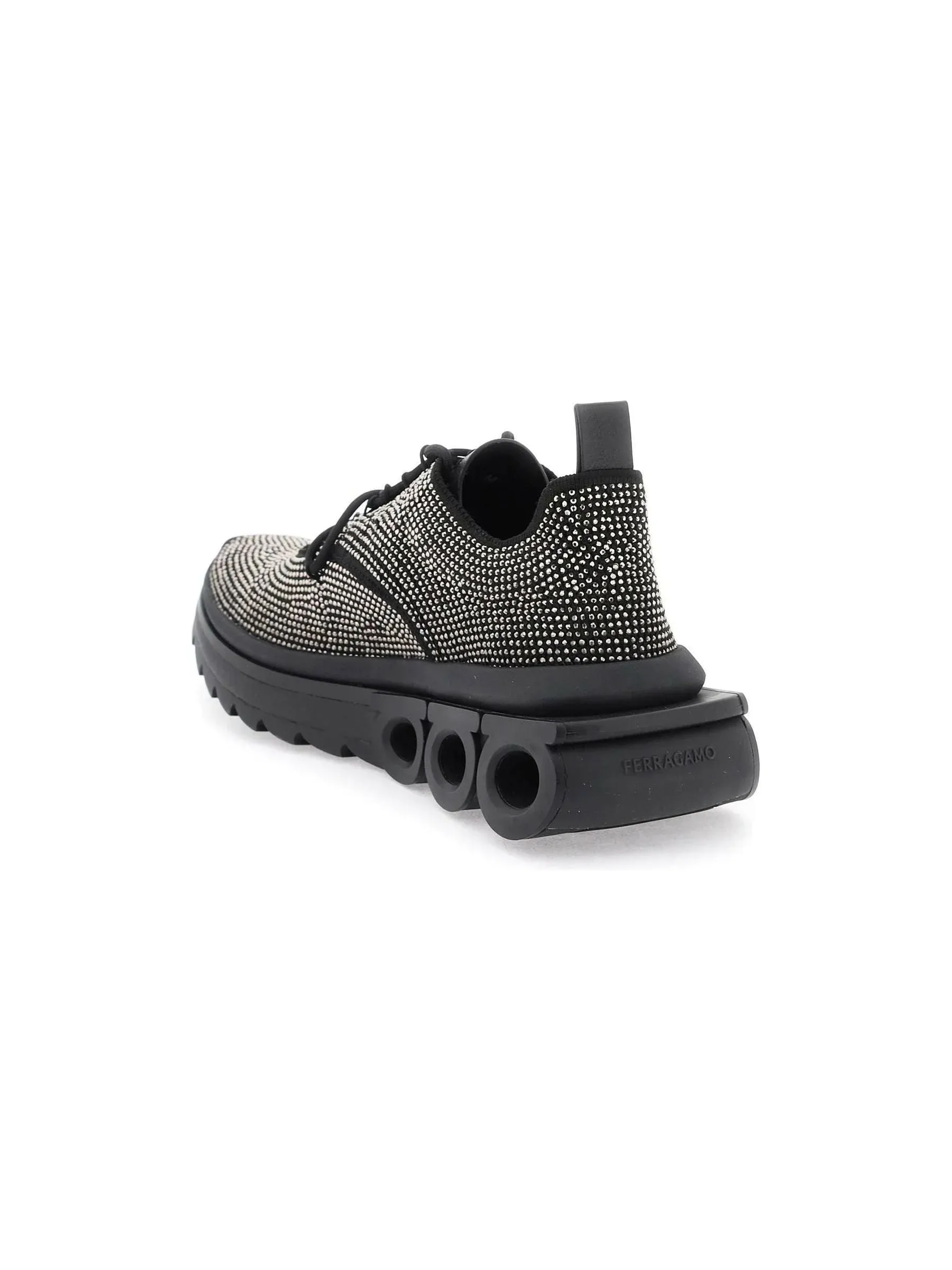 Nima Crystal Knit Sneakers