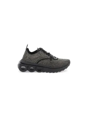 Nima Crystal Knit Sneakers