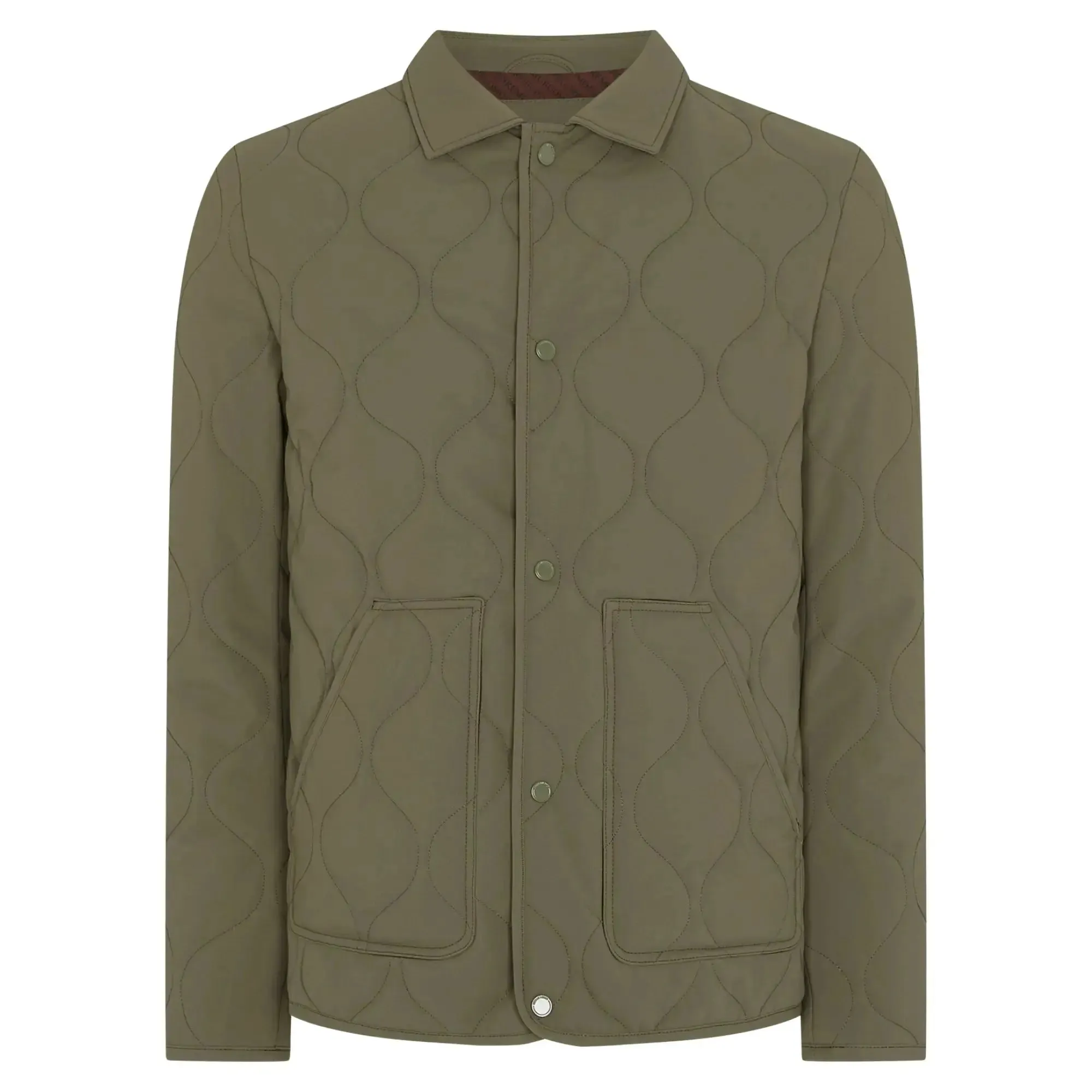 Noah Quilted Green Jacket