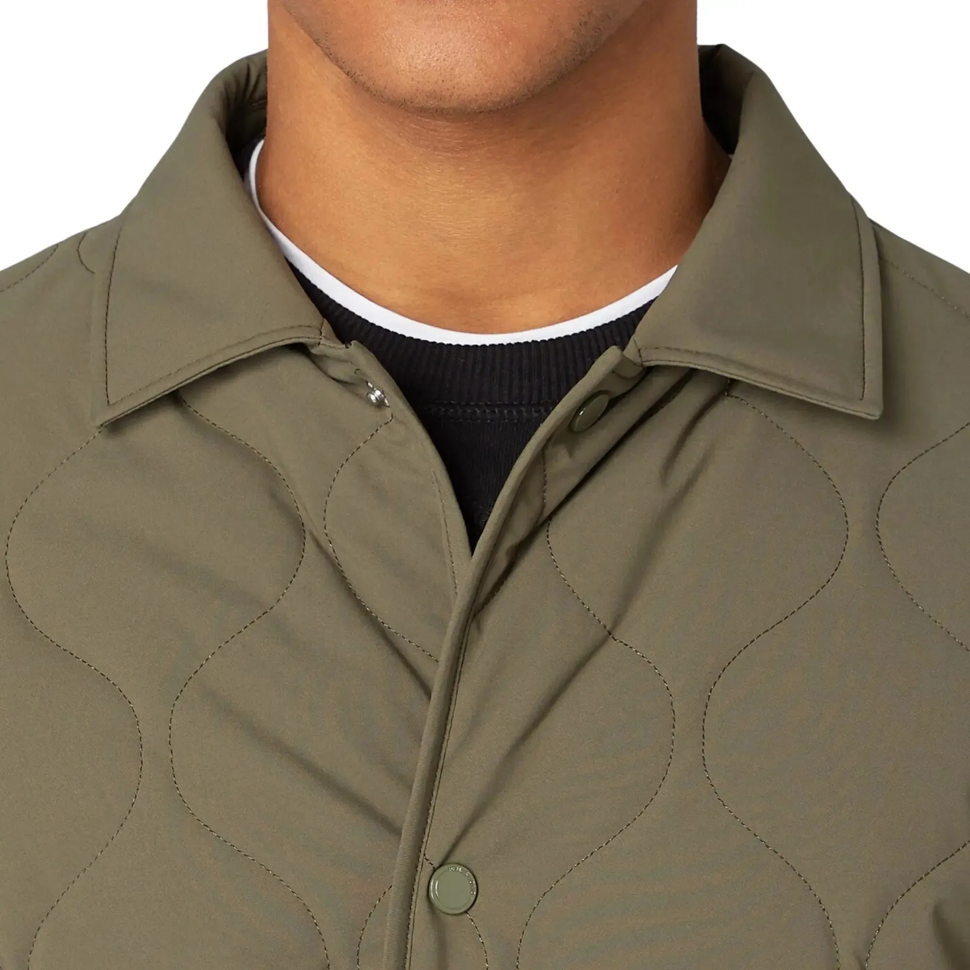 Noah Quilted Green Jacket