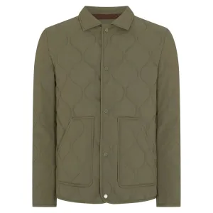 Noah Quilted Green Jacket