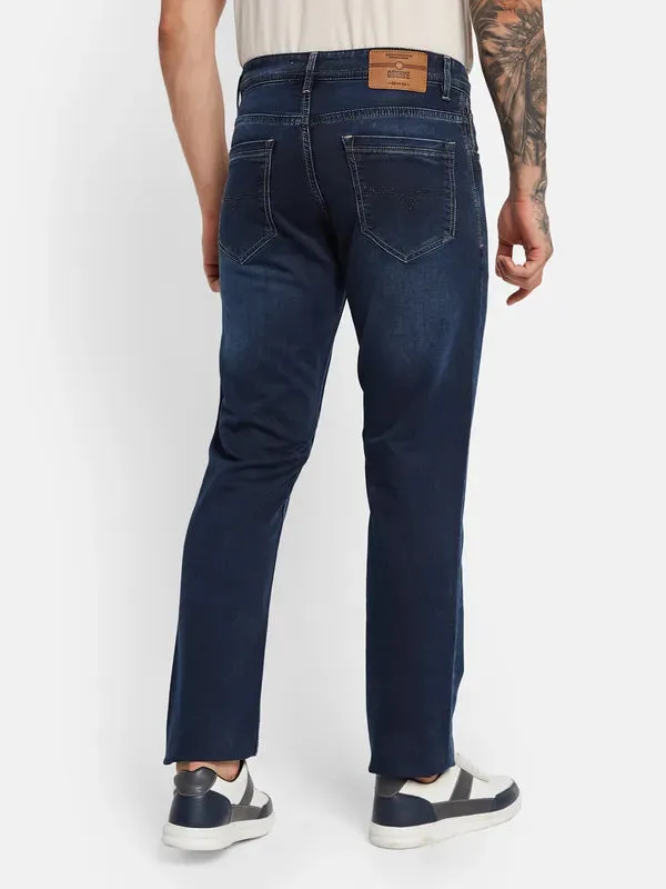 Octave Men Straight Fit Stretchable Jeans