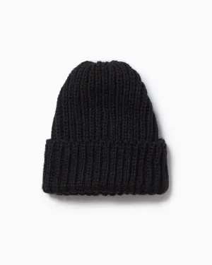 OFS. Chunky Knit Wool Hat - Black