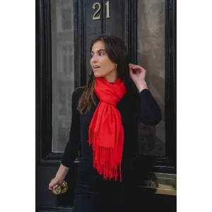 Park Lane Luxury Scarf Hot Tomato