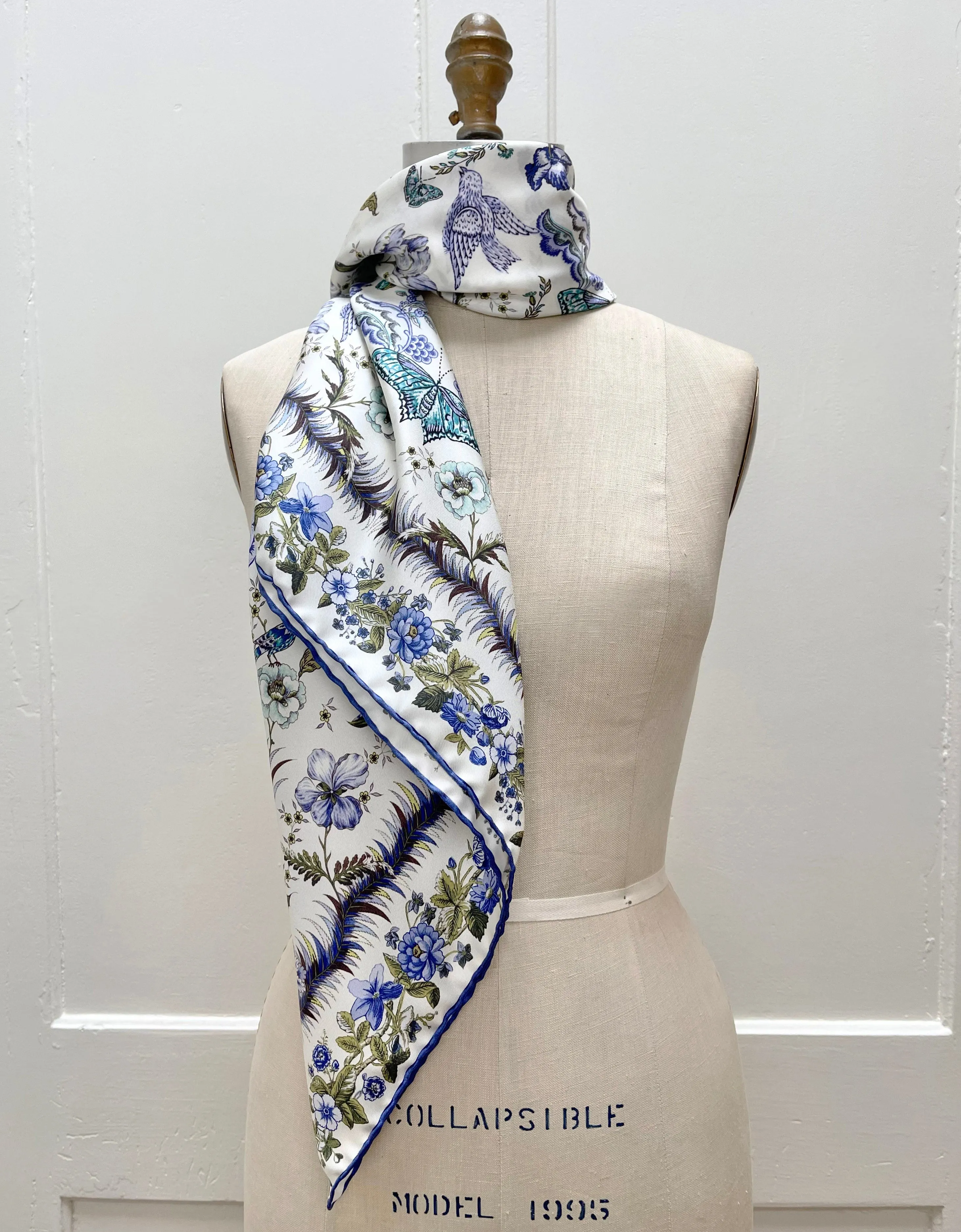 Personalized Floral Flight Scarf