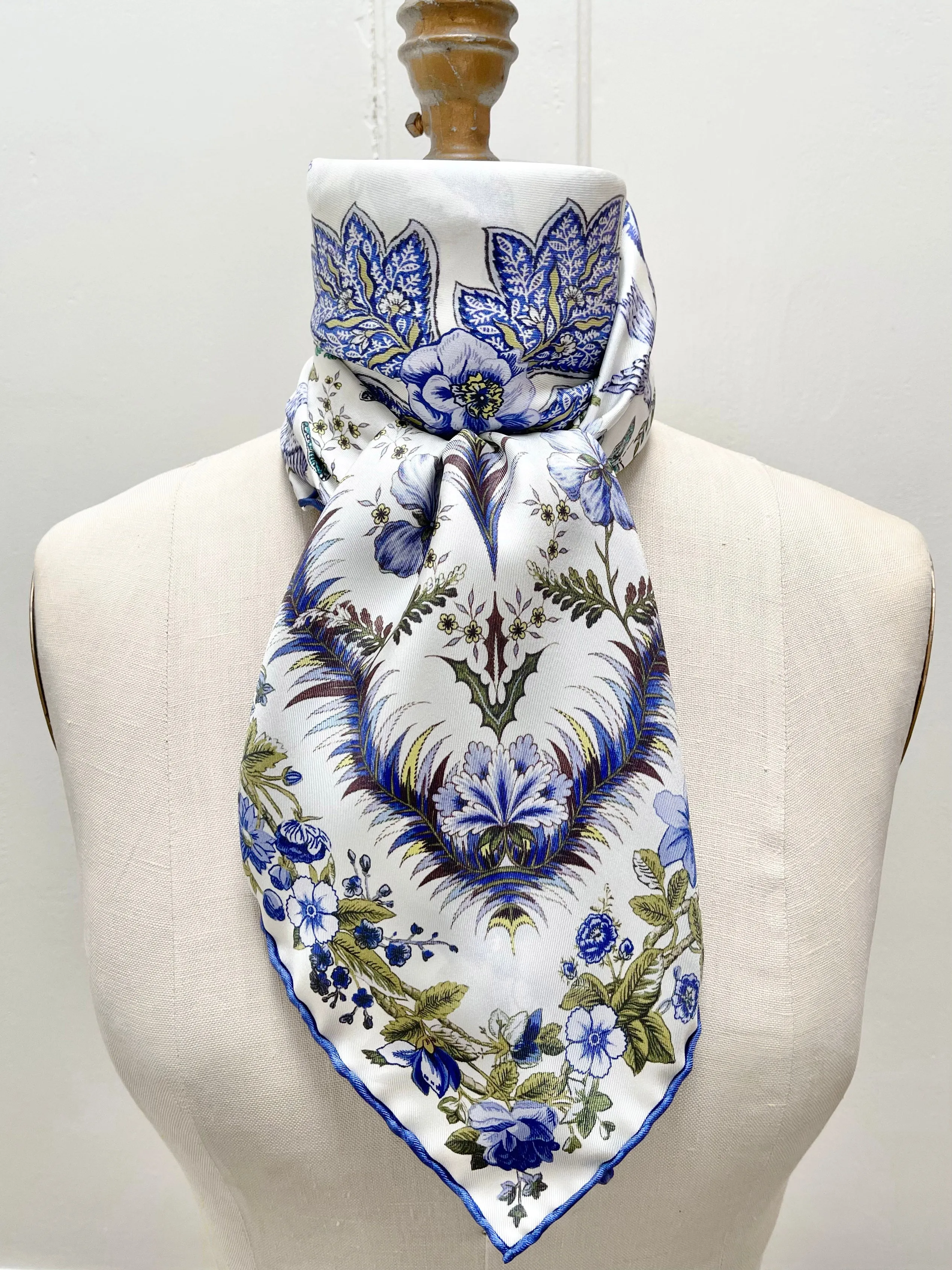 Personalized Floral Flight Scarf