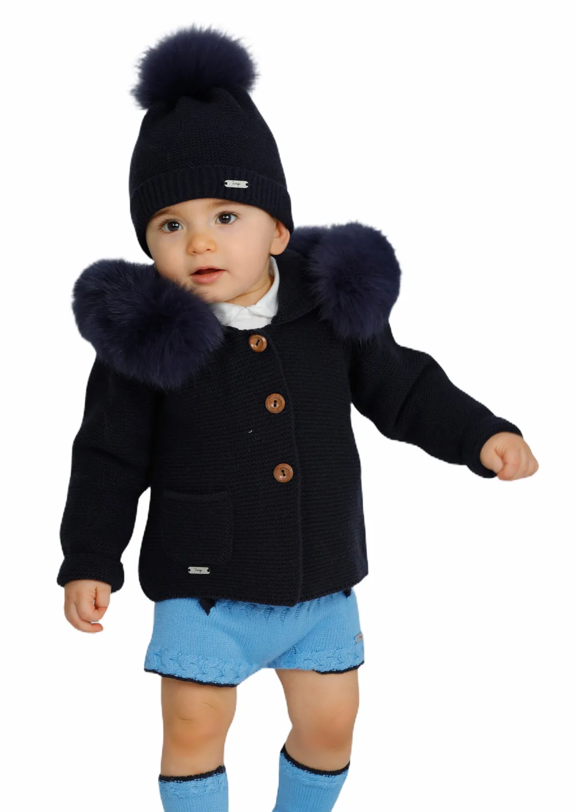 Rahigo Navy Pom Hat