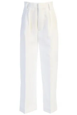 Regular Fit Trousers White