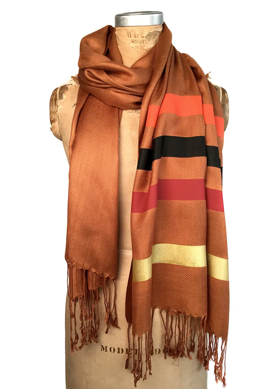 Resistor Values cinnamon pashmina scarf. 3k Ohm Code.