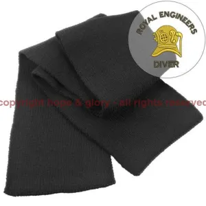 Royal Engineers Diver Heavy Knit Scarf