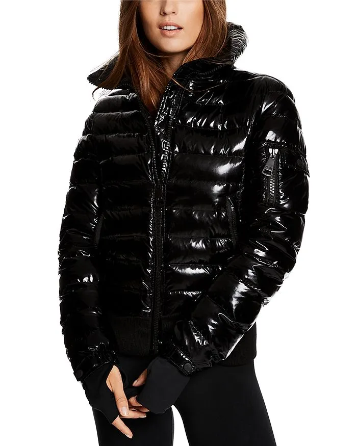 SAM. Luna Quilted Bomber Coat