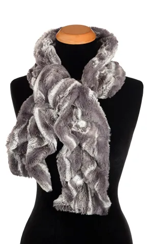 Scrunchy Scarf - Marble Dune Luxury Faux Furs