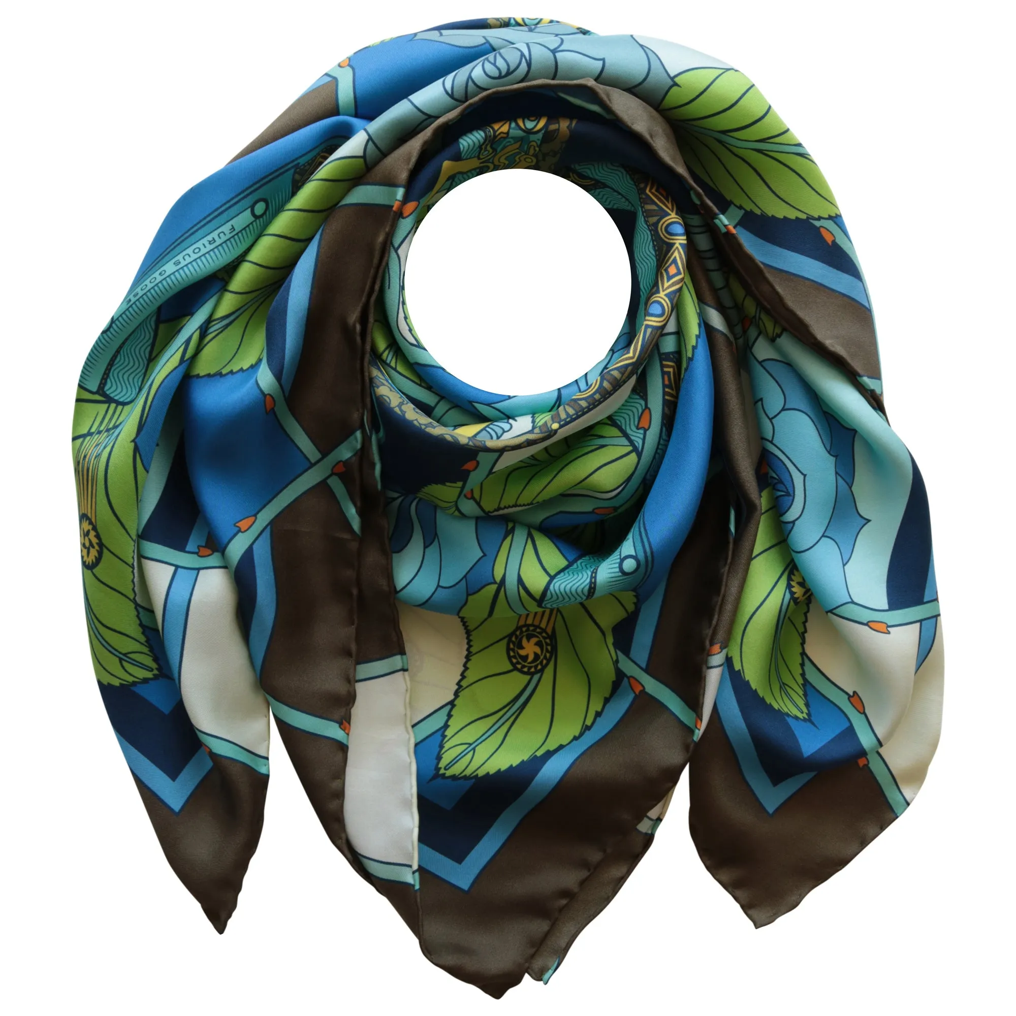 Selim's Hammer – Montpelier, Large Silk Scarf