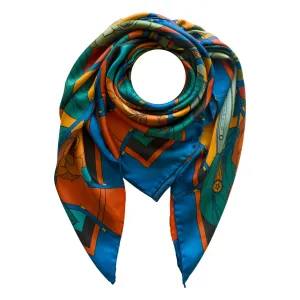 Selim's Hammer – Paris, Large Silk Scarf