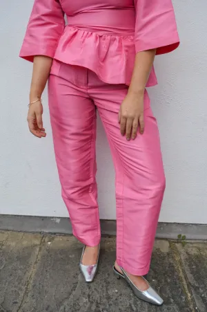 Stella Nova Crispy Pleated Pink Trousers