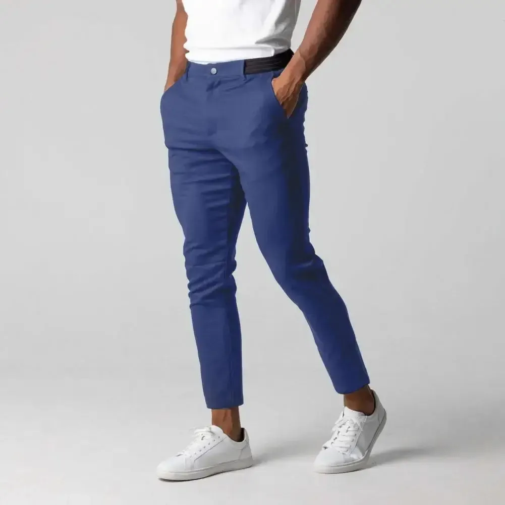 Stretchy Slim Trousers - Cross & Crown