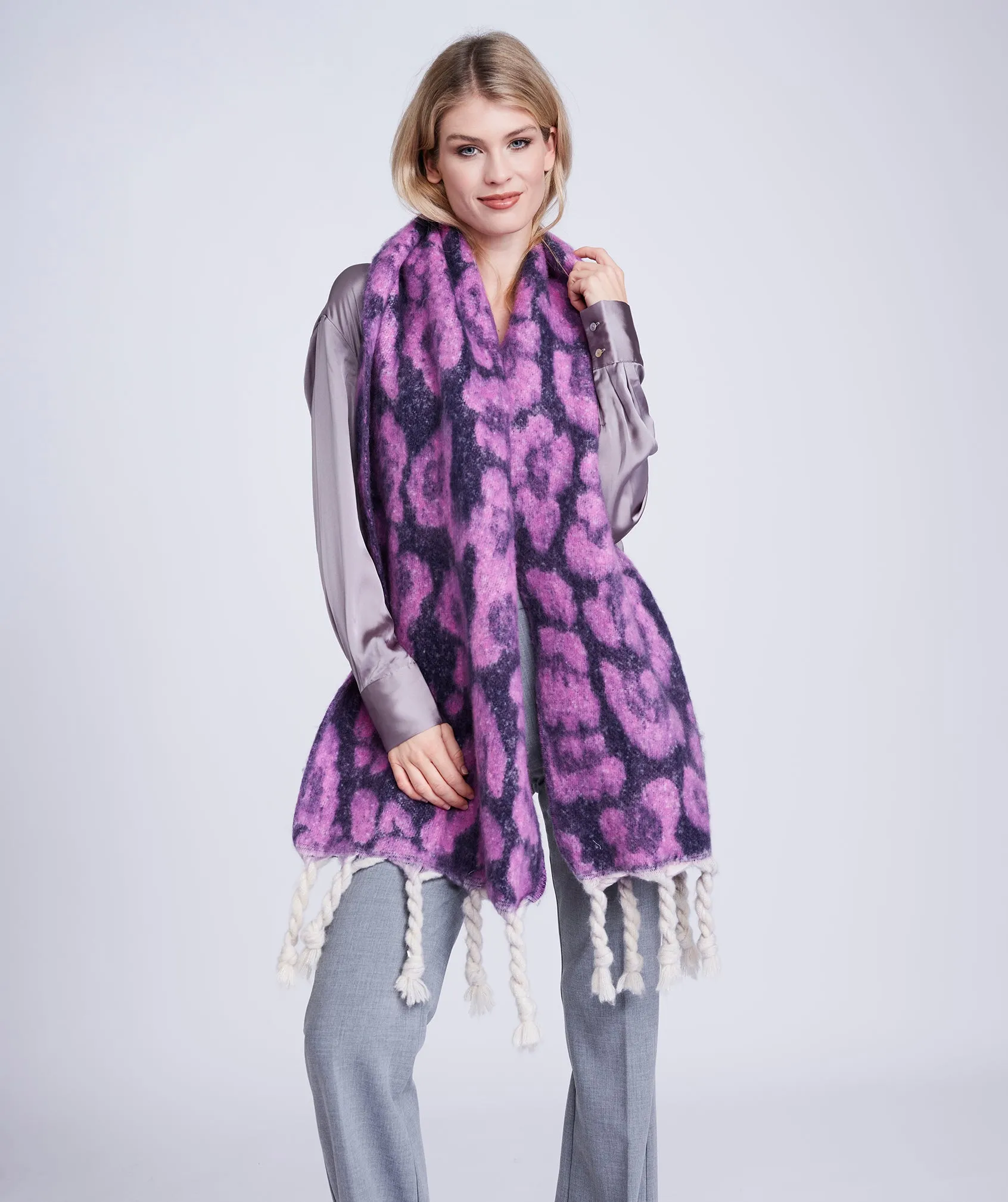 Tabbie Scarf - Purple