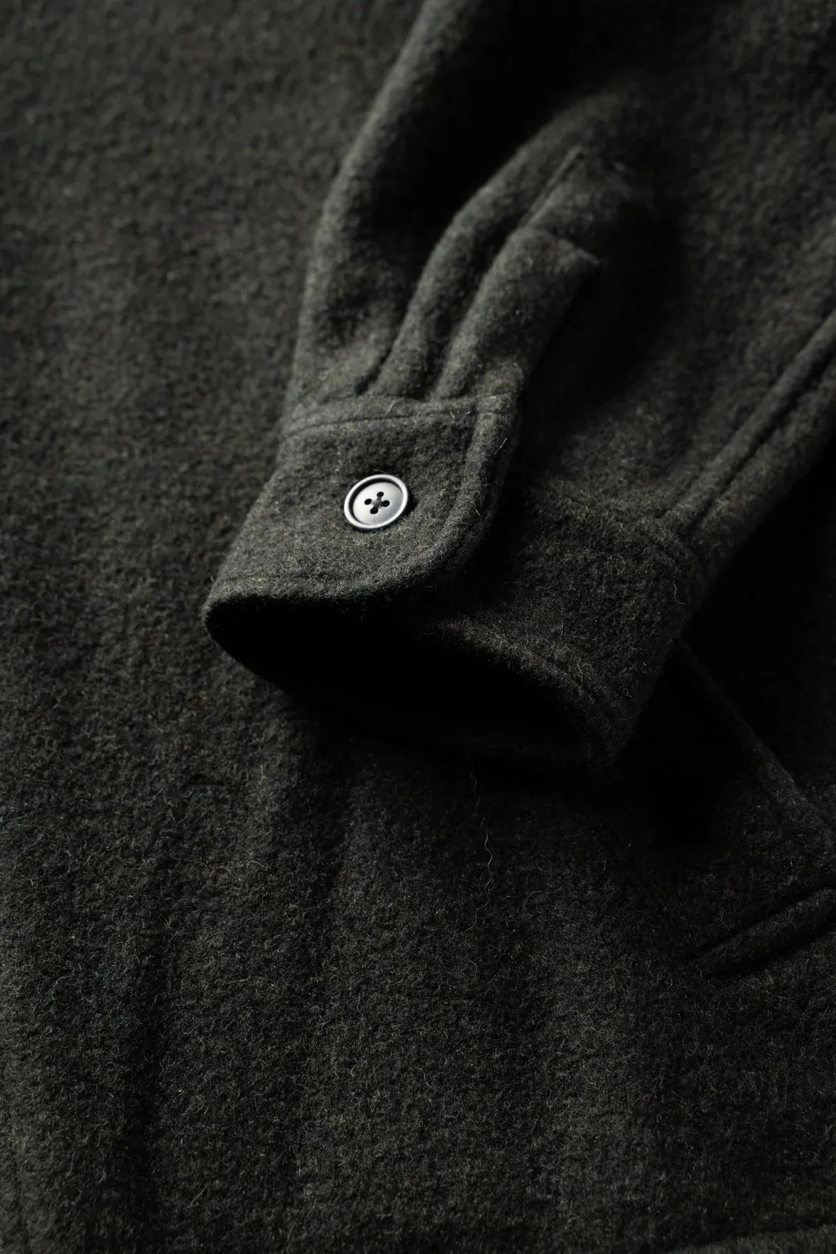 The Eddie Agnello Wool Coat in Wilderness- LIMITED SIZES