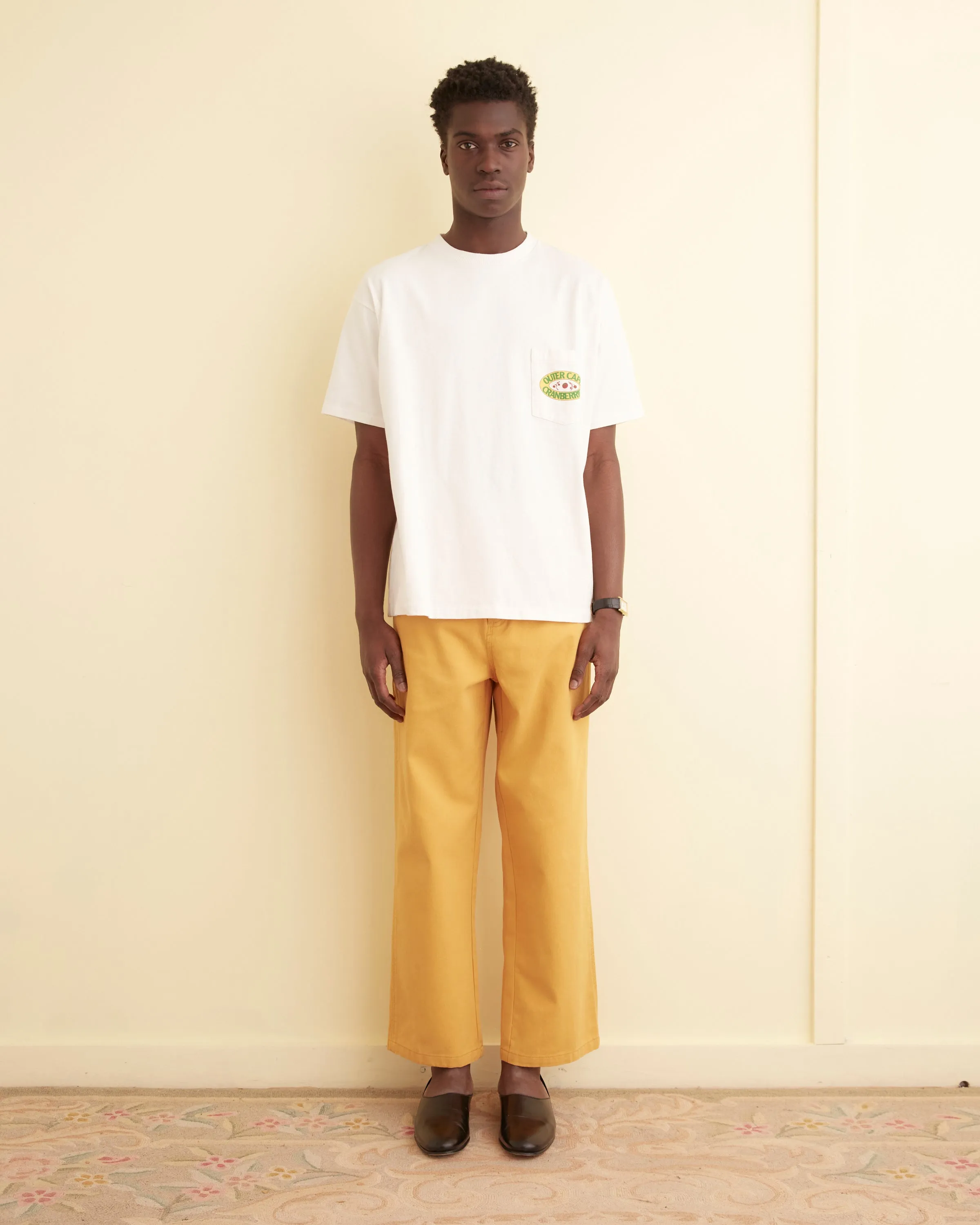 Twill Knolly Brook Trousers - Yellow