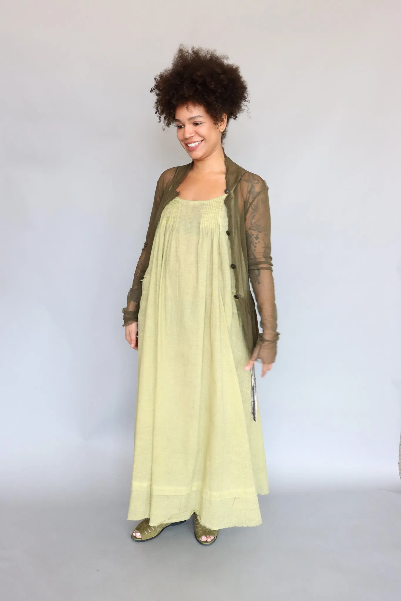 Umit Unal Flax Sun Dress