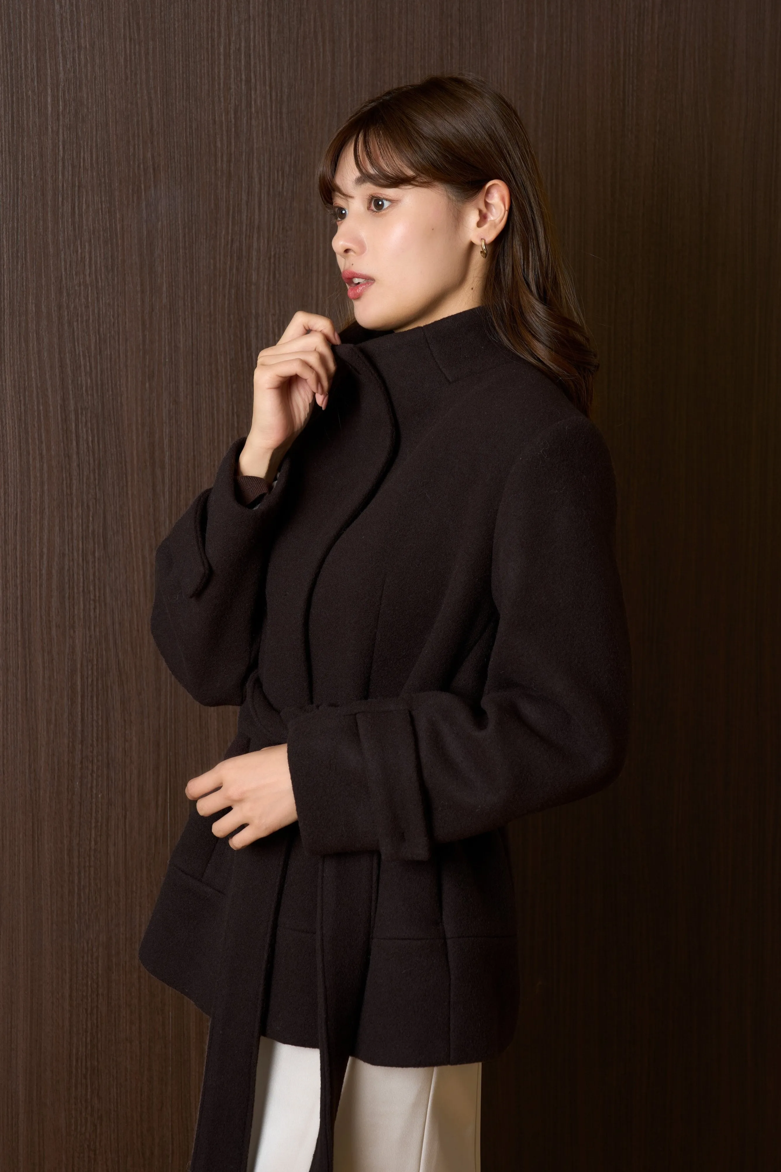 Viana Wool Short Coat