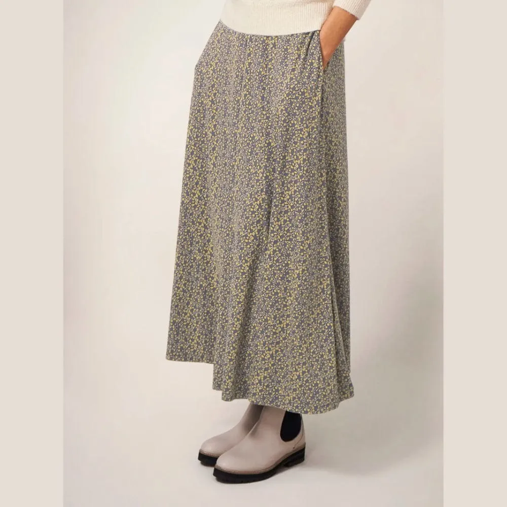 White Stuff Jada Eco Vera Maxi Skirt In Grey