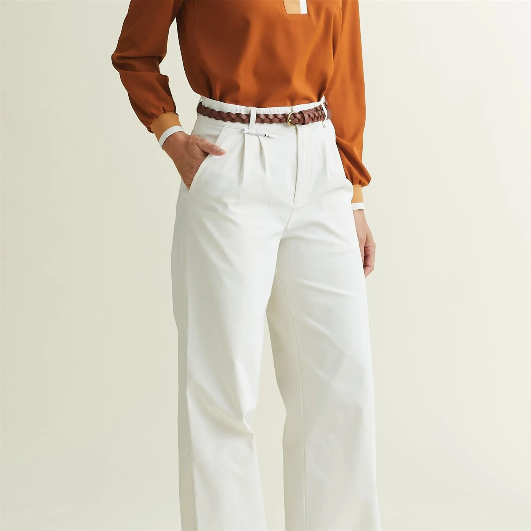 Womens Asti Trousers Cream - AW24