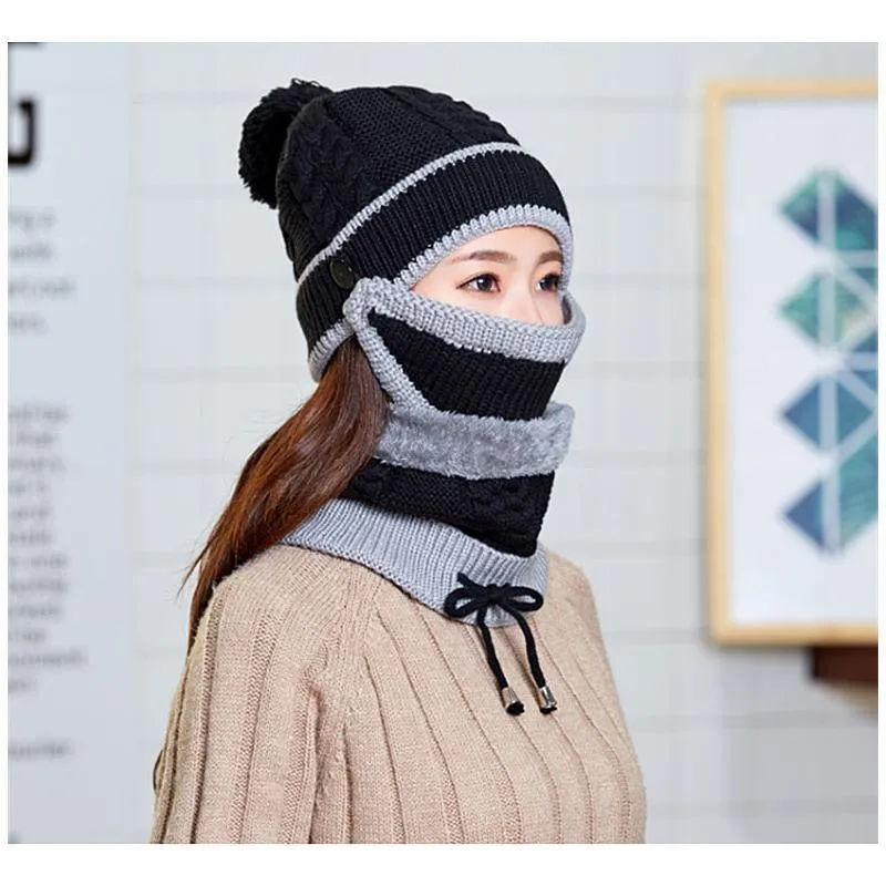 Women's Winter Beanie and Scarf Set